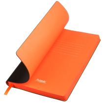 Ежедневник Latte NEW недатированный, черный/оранжевый (без упаковки, без стикера) Ежедневник Latte NEW недатированный, черный/оранжевый (без упаковки, без стикера)