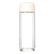 Бутылка стеклянная с двойными стенками Bianca, белая