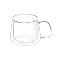 Кружка стеклянная с двойными стенками Dolce
