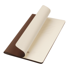 Блокнот Alpha slim, коричневый Блокнот Alpha slim, коричневый