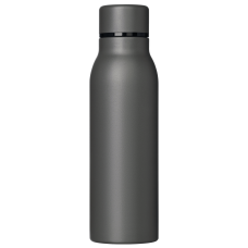 Термобутылка вакуумная герметичная Sorento, серая, зернистое покрытие Термобутылка вакуумная герметичная Sorento, серая, зернистое покрытие