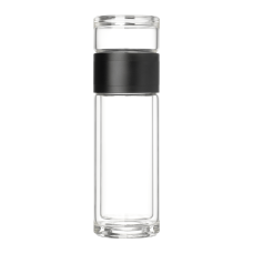 Бутылка стеклянная с двойными стенками Terso, черная