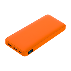 Внешний аккумулятор с подсветкой Ancor Plus 10000 mAh, оранжевый