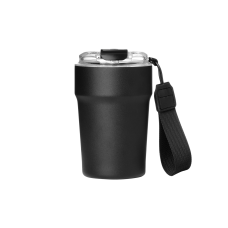 Термокружка вакуумная Monaco, черная Термокружка вакуумная Monaco, черная