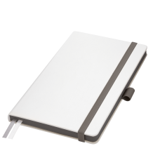 Ежедневник Arctic недатированный, белый/темно-серый