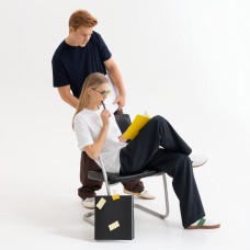 Футболка унисекс KRIS, 150 гр., белая (теплого оттенка), размер M