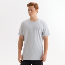 Футболка унисекс KRIS, 150 гр., светло-серая, размер S