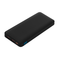Внешний аккумулятор с подсветкой Ancor PD Plus 10000 mAh, черный