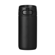 Термокружка вакуумная Toledo, черная глянцевая