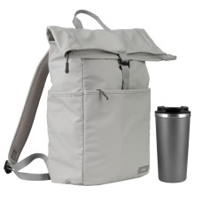 Подарочный набор Palermo, Boston, серый (рюкзак, термокружка) Подарочный набор Palermo, Boston, серый (рюкзак, термокружка)