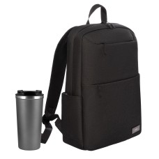 Подарочный набор Palermo, Forst, черный/серый (рюкзак, термокружка) Подарочный набор Palermo, Forst, черный/серый (рюкзак, термокружка)