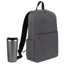 Подарочный набор Palermo, Forst, серый (рюкзак, термокружка) Подарочный набор Palermo, Forst, серый (рюкзак, термокружка)