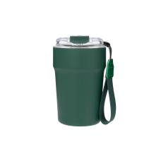 Термокружка вакуумная Monaco, темно-зеленая Термокружка вакуумная Monaco, темно-зеленая