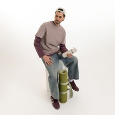 Футболка унисекс RUST NEO, 240 гр., бежевый (мокко), размер XS/S