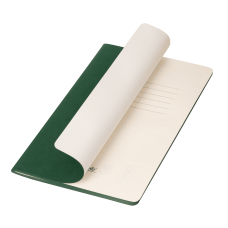 Блокнот Corsa slim, зеленый Блокнот Corsa slim, зеленый