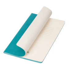 Блокнот Corsa slim, бирюзовый Блокнот Corsa slim, бирюзовый