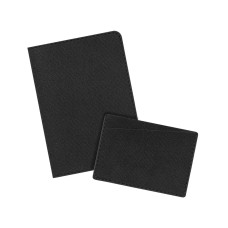Подарочный набор Tweed, черный (кардхолдер, обложка на паспорт) Подарочный набор Tweed, черный (кардхолдер, обложка на паспорт)