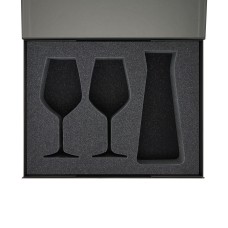 Ложемент под 2 бокала для вина + декантер в большую коробку-трансформер (арт. 695722) Ложемент под 2 бокала для вина + декантер в большую коробку-трансформер (арт. 695722)