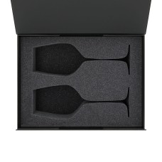 Ложемент под 2 бокала для вина (рифленое стекло) в среднюю коробку-трансформер (арт. 695721) Ложемент под 2 бокала для вина (рифленое стекло) в среднюю коробку-трансформер (арт. 695721)