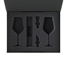 Ложемент под 2 бокала для вина + набор для вина Sacramento в большую коробку-трансформер (арт. 695722) Ложемент под 2 бокала для вина + набор для вина Sacramento в большую коробку-трансформер (арт. 695722)