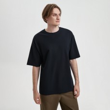 Футболка унисекс премиум AURA, 100% хлопок 200гр. черный, размер 3XL/4XL