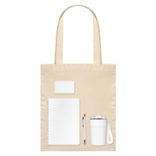 Подарочный набор Welcome Pack, белый (термокружка, ежедневник, ручка, ЗУ, шоппер) Подарочный набор Welcome Pack, белый (термокружка, ежедневник, ручка, ЗУ, шоппер)