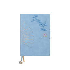 Ежедневник B2Book Medio Vertical 1/2 недатированный, голубой/бежевый