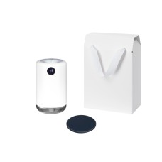 Подарочный набор Bliss, Auris, синий (увлажнитель воздуха, зарядное устройство)