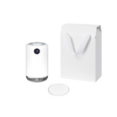 Подарочный набор Bliss, Auris, белый (увлажнитель воздуха, зарядное устройство)